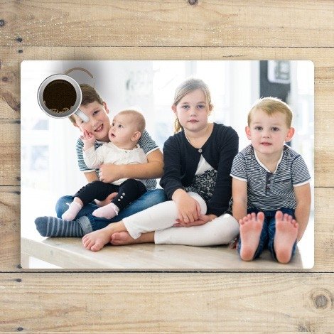 Foto op placemat